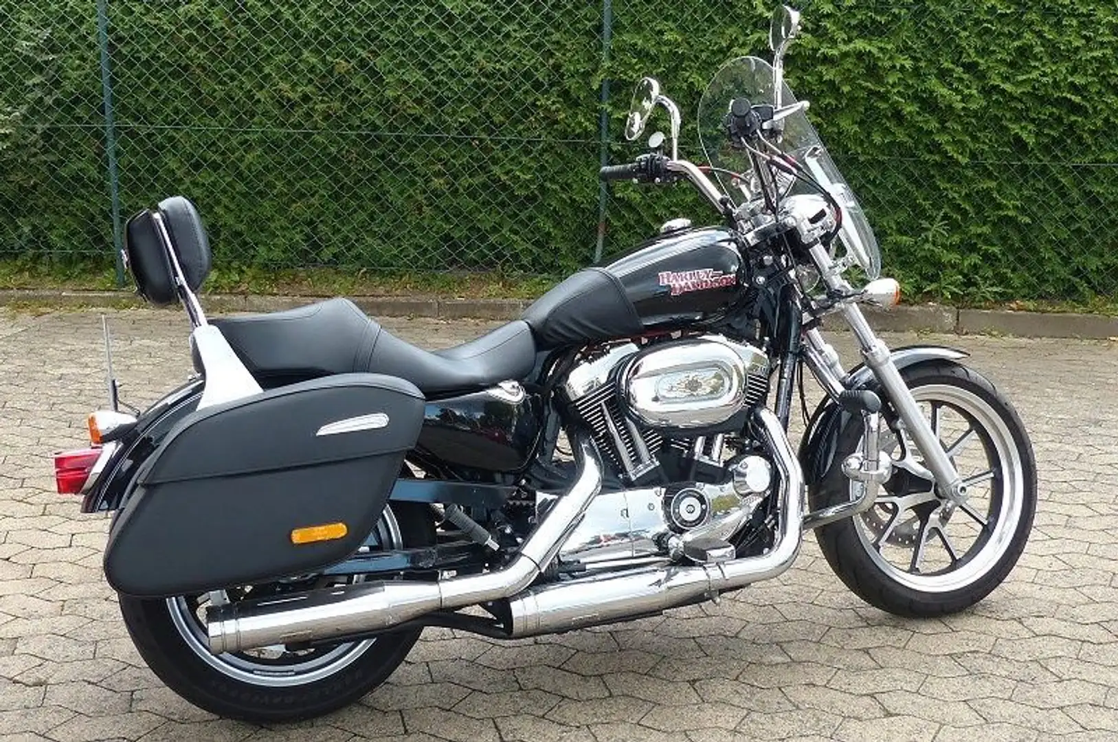 Harley-Davidson XL 1200 T Viele Extras wie NEU Czarny - 1
