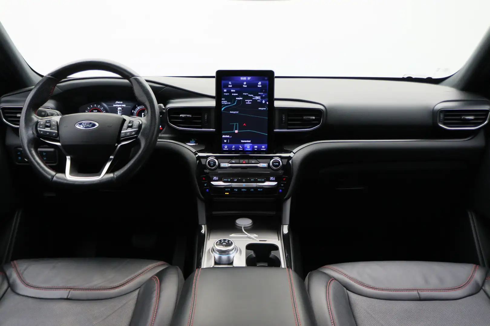 Ford Explorer 3.0 V6 EcoBoost PHEV ST-Line 7-Persoons, Leer, 360 Schwarz - 2