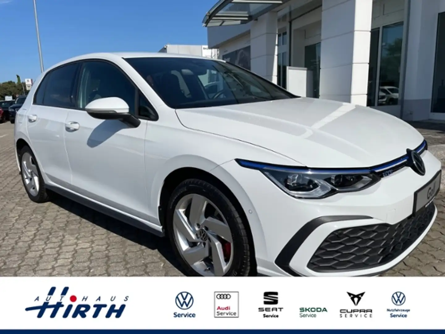 Volkswagen Golf VIII GTE 1.4 eHybrid DSG KLIMA LED NAVI ALU Blanc - 1