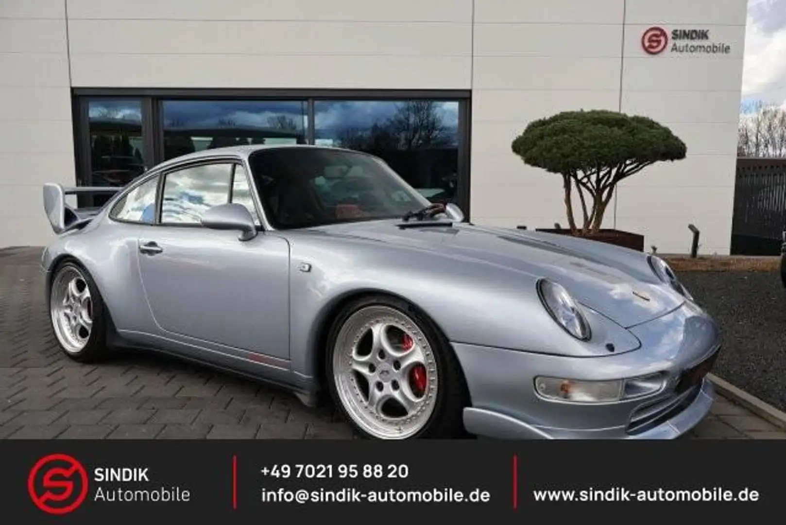 Porsche 993 /911 Carrera RS clubsport Tribute Reimagined Silber - 1