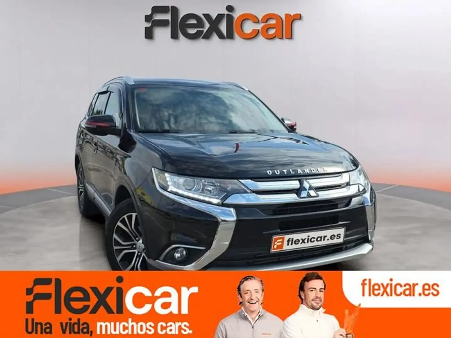 Mitsubishi Outlander 220DI-D Motion 2WD 5pl. Noir - 1