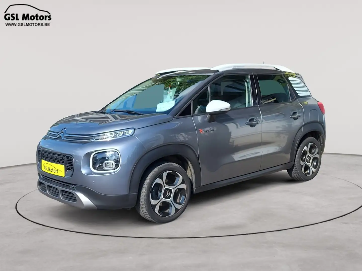 Citroen C3 Aircross 1.2 110cv gris 03/19 Airco Cruise Radio Capteurs Grijs - 1