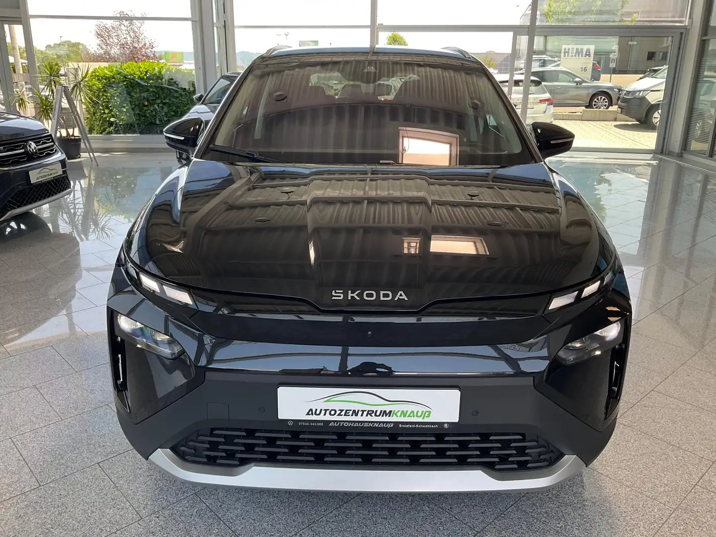 Skoda Elroq 85 AHK HuD Canton 360°Kam Matrix Wärmepumpe Navi Schwarz - 2