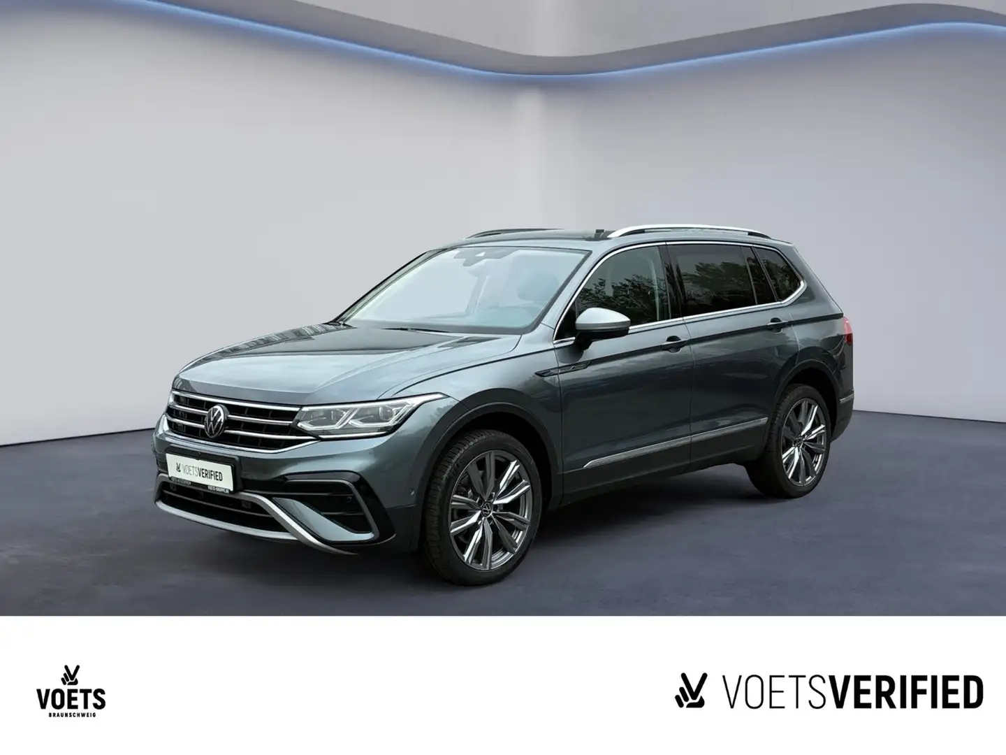 Volkswagen Tiguan Allspace Elegance 2.0 TDI 4Motion DSG MATRIX-LED+HuD+Rea... Grau - 1