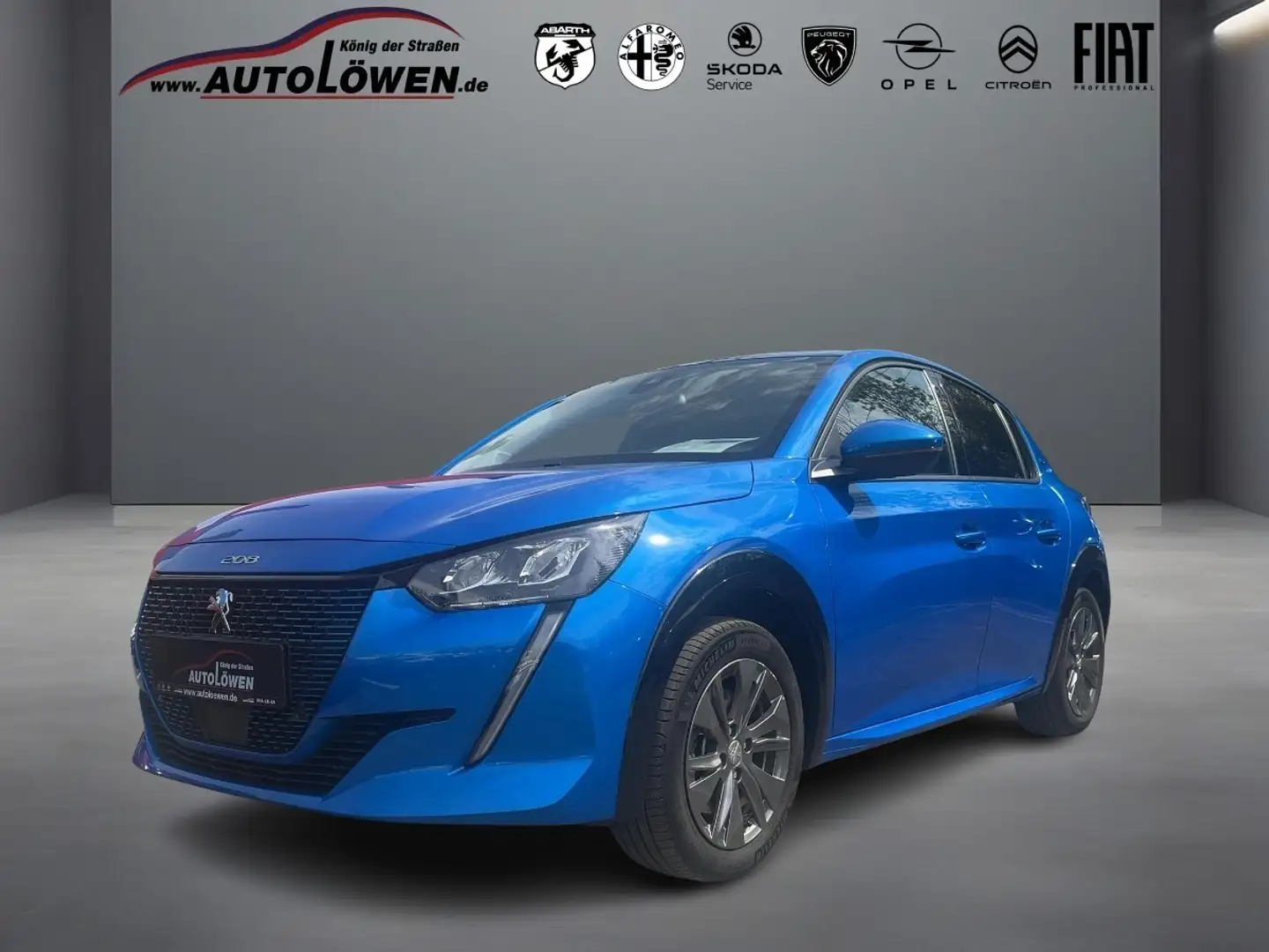 Peugeot e-208 GT Blau - 1