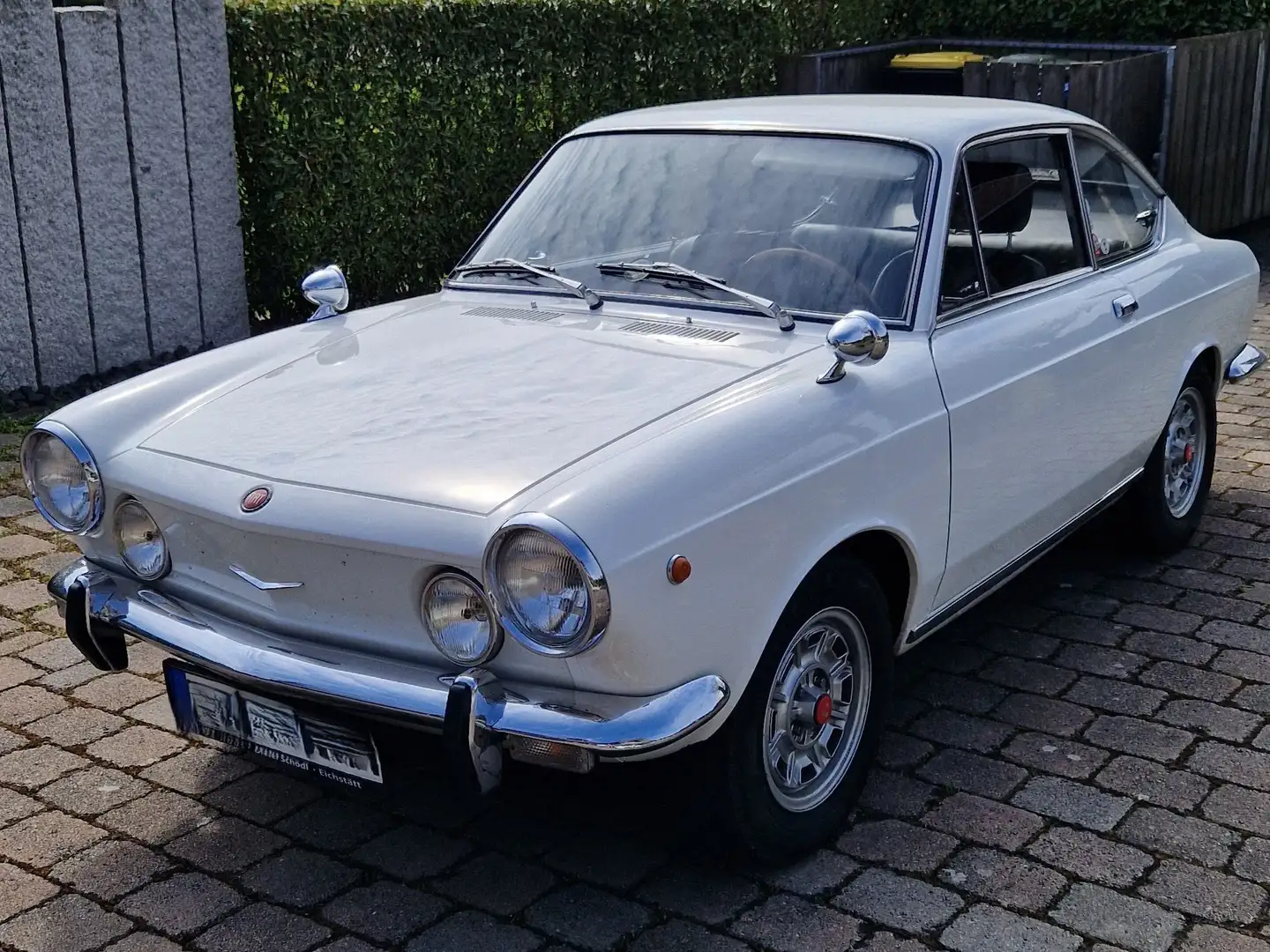 Fiat 850 Coupé Sport Blanco - 1