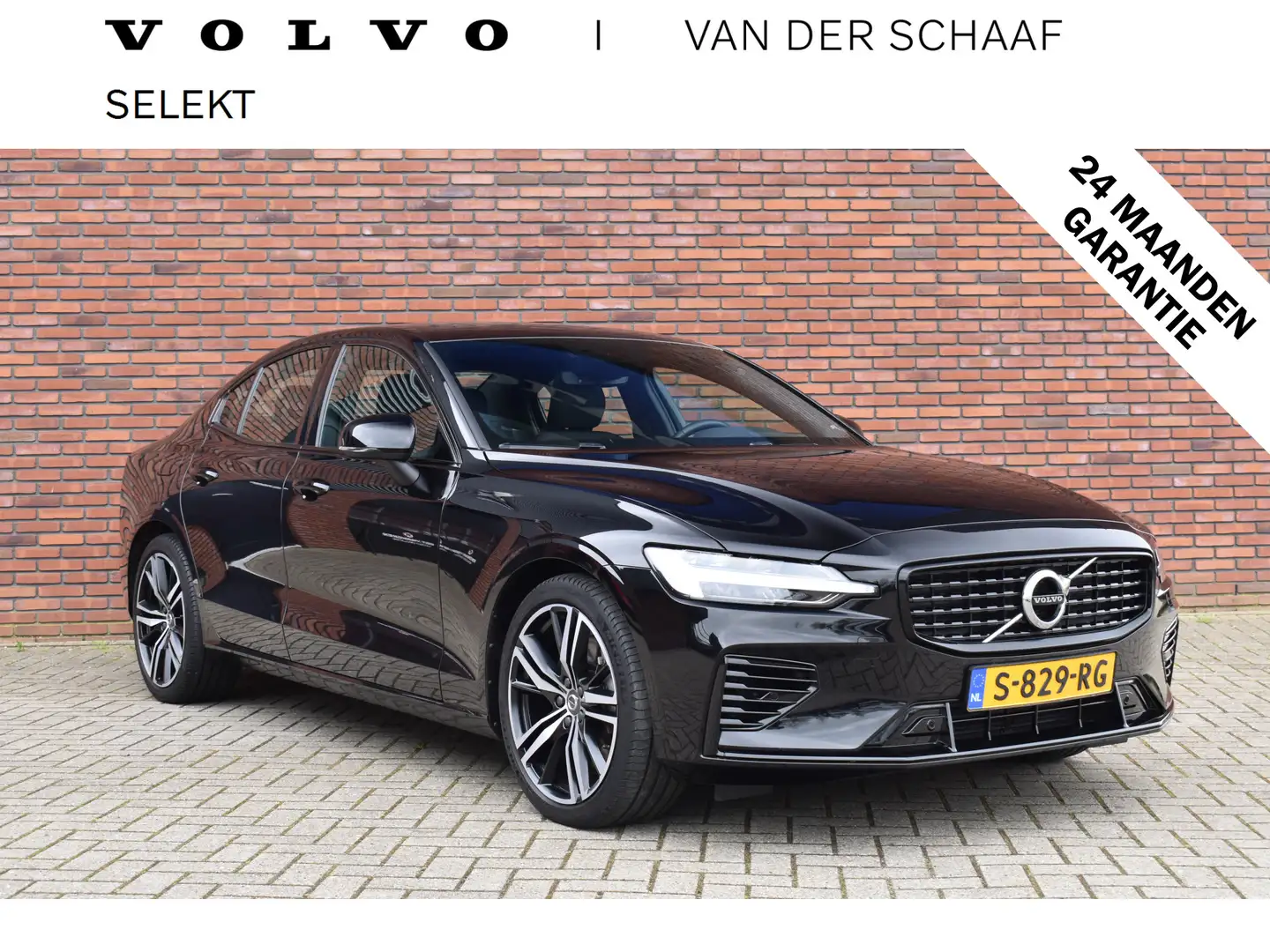 Volvo S60 T6 350PK Recharge AWD R-Design Long Range | Climat Schwarz - 1