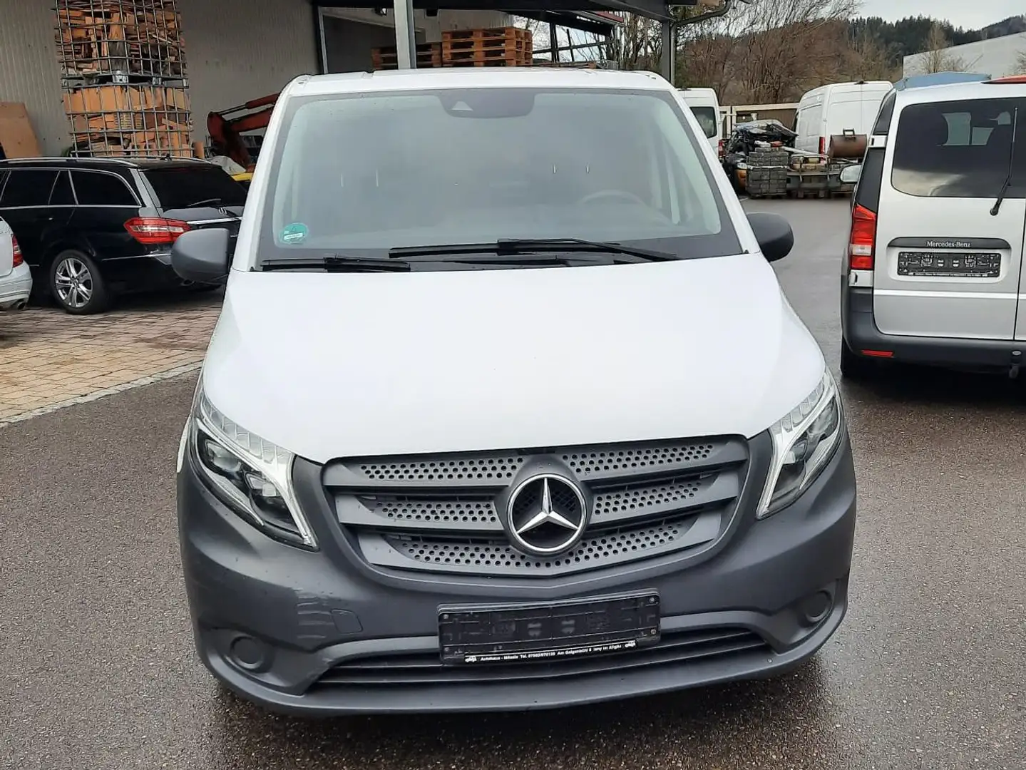 Mercedes-Benz Vito 116 CDI Lang Klima/ Regale 2-StückLi.u.Re. Silber - 2