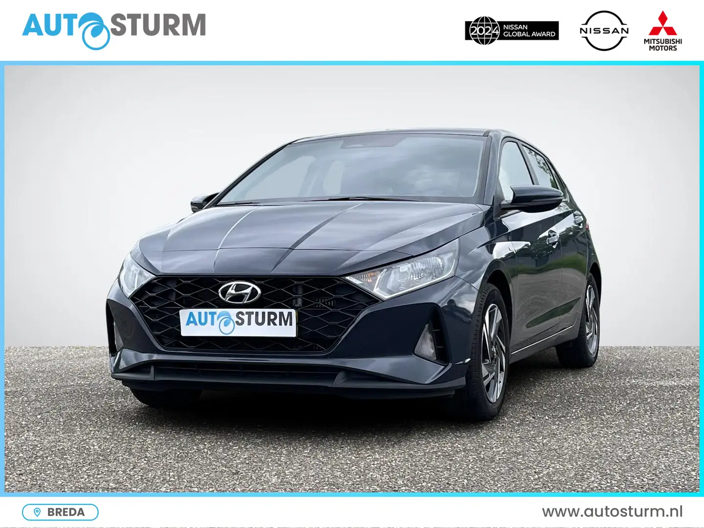 Hyundai i20 1.0 T-GDI Comfort Smart Rijklaarprijs! Grijs - 1