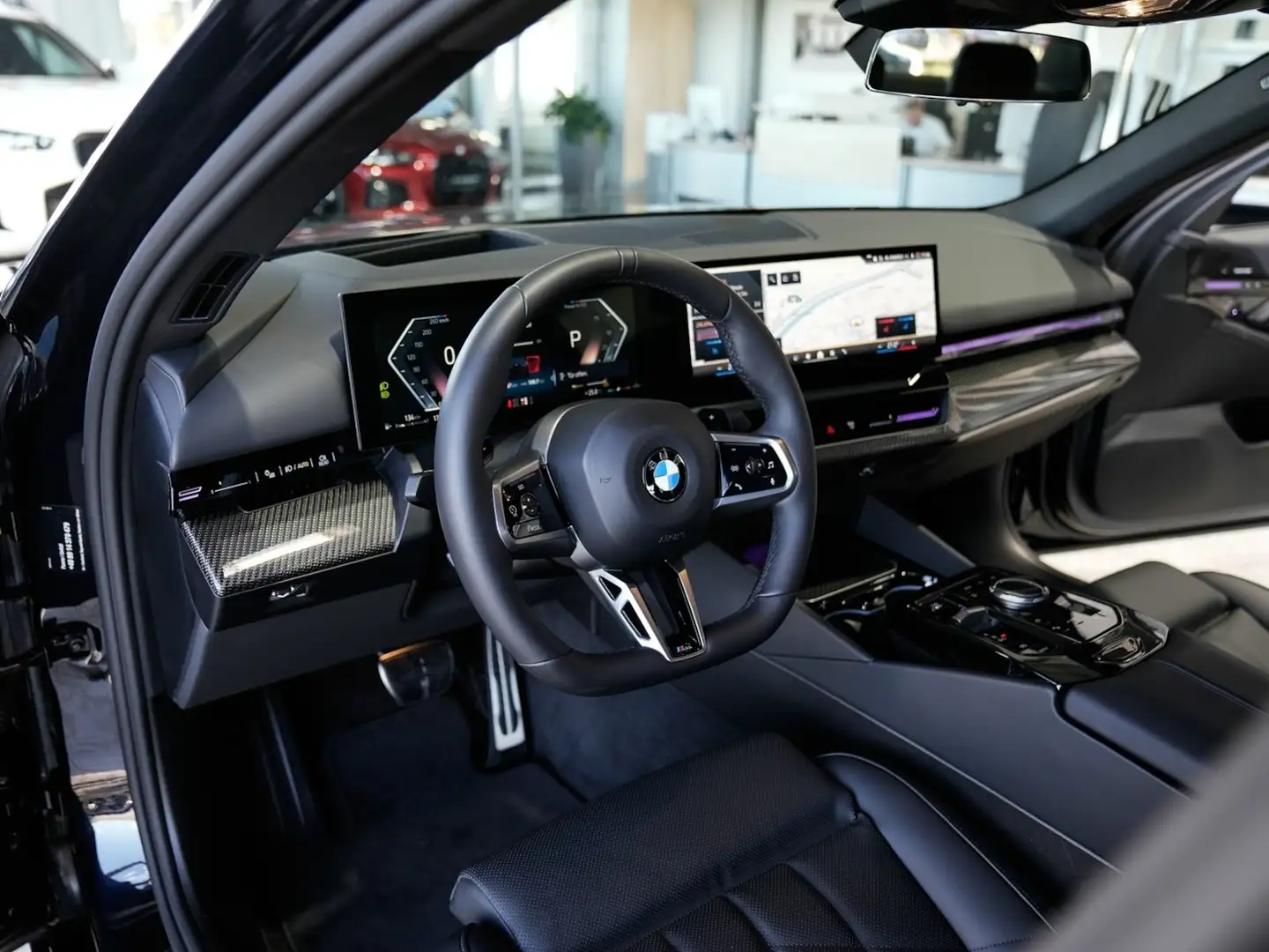 BMW 520 520i M Sport Sitzbelüftung Komfortsitz 360K Noir - 2