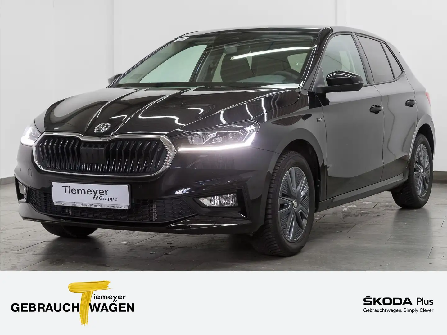 Skoda Fabia 1.5 TSI DSG SELECTION PANO NAVI LED SITZHZ Schwarz - 1