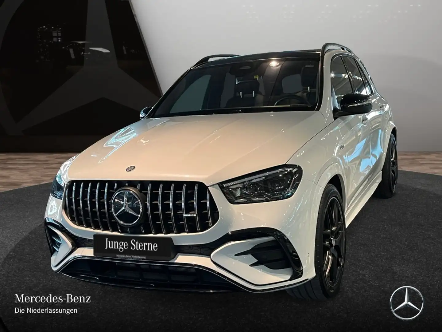 Mercedes-Benz GLE 53 AMG GLE 53 HYBRID 4M NIGHT+PANO+360+AHK+MULTIBEAM+22" Blanc - 2