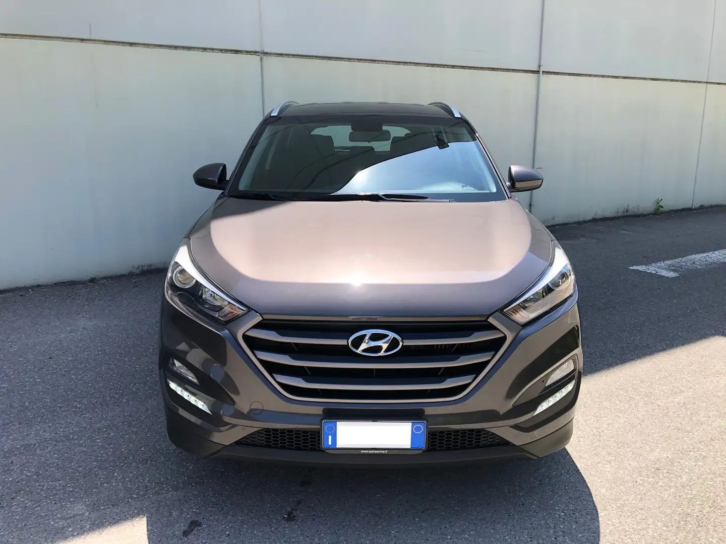 Hyundai TUCSON 1.7 crdi Sound 2wd *EURO6*GANCIO*PARI AL NUOVO* Grigio - 2