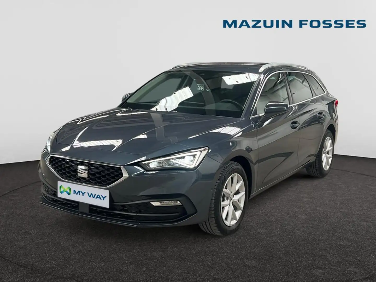 SEAT Leon Leon Break Move! 1.5 eTSI 150ch (110kW) DSG 7v Mild Hybrid EURO 6 AP Gris - 1