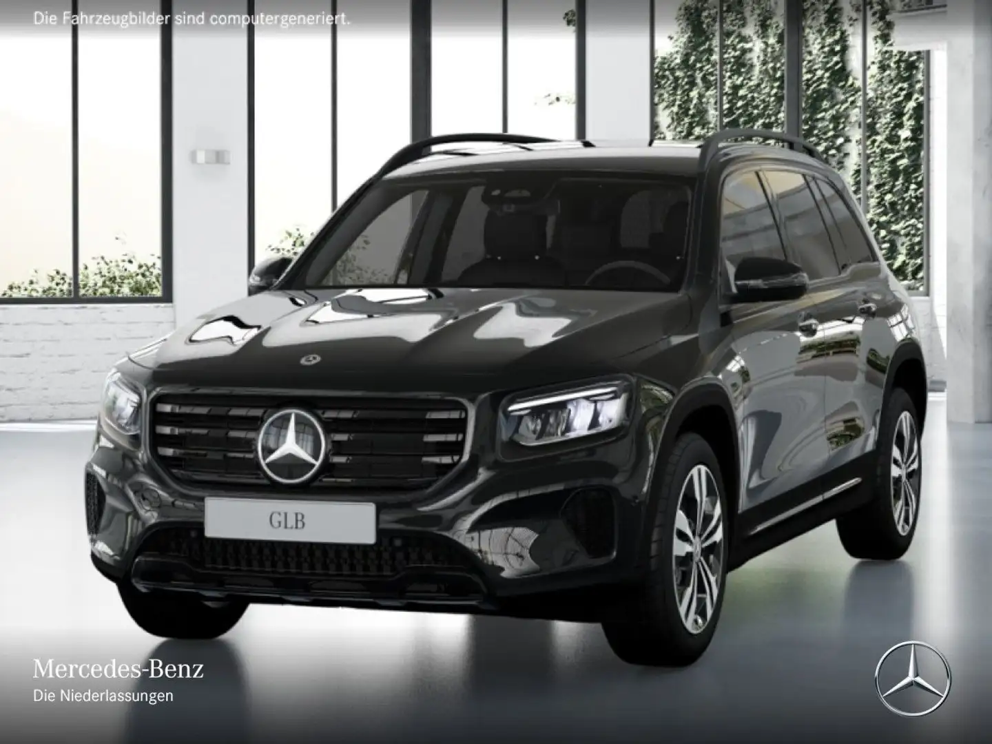 Mercedes-Benz GLB 200 PROGRESSIVE+NIGHT+AHK+LED+KAMERA+KEYLESS Schwarz - 2
