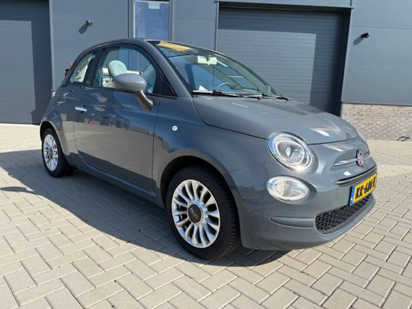 Fiat 500C 1.2 Popstar Cabrio / Airco / Lm Velgen Grijs - 2