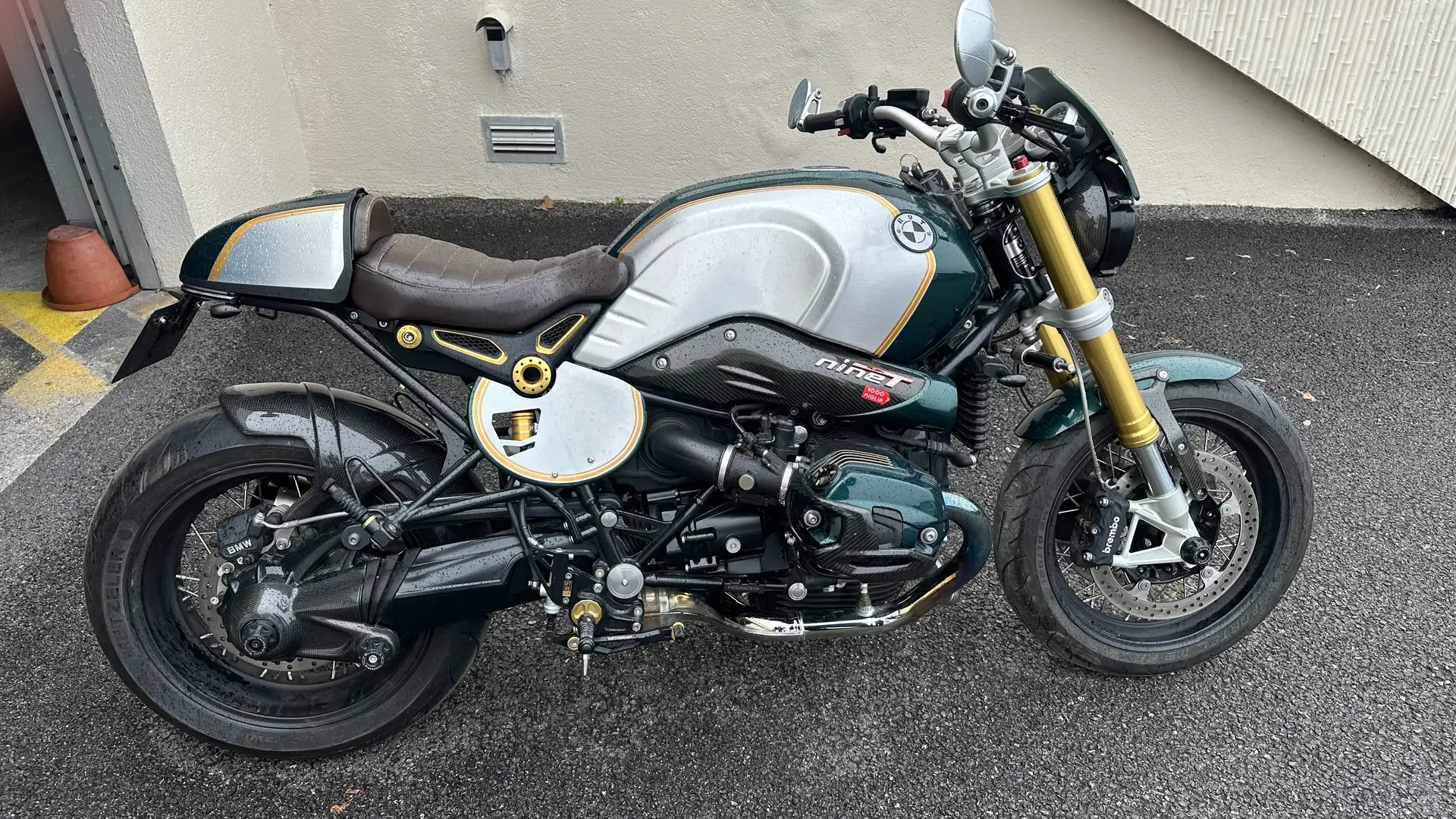 BMW R nineT aucune Gri - 2