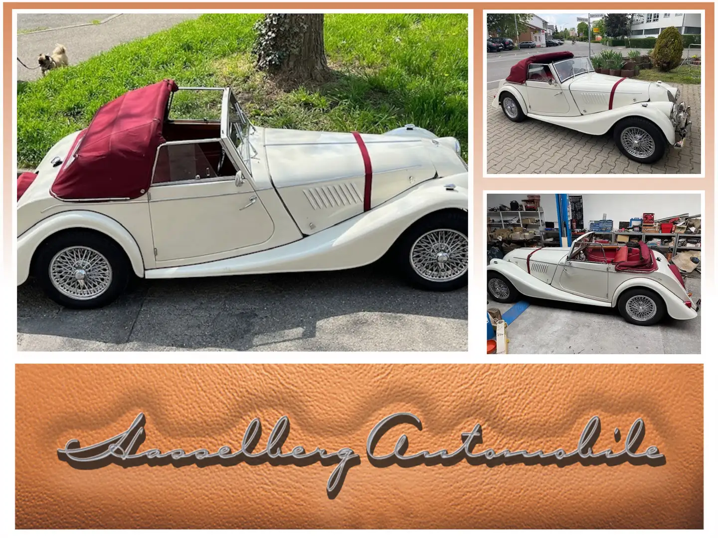Morgan Plus 4 Drophead Coupe mit traumhafter Patina Beige - 1