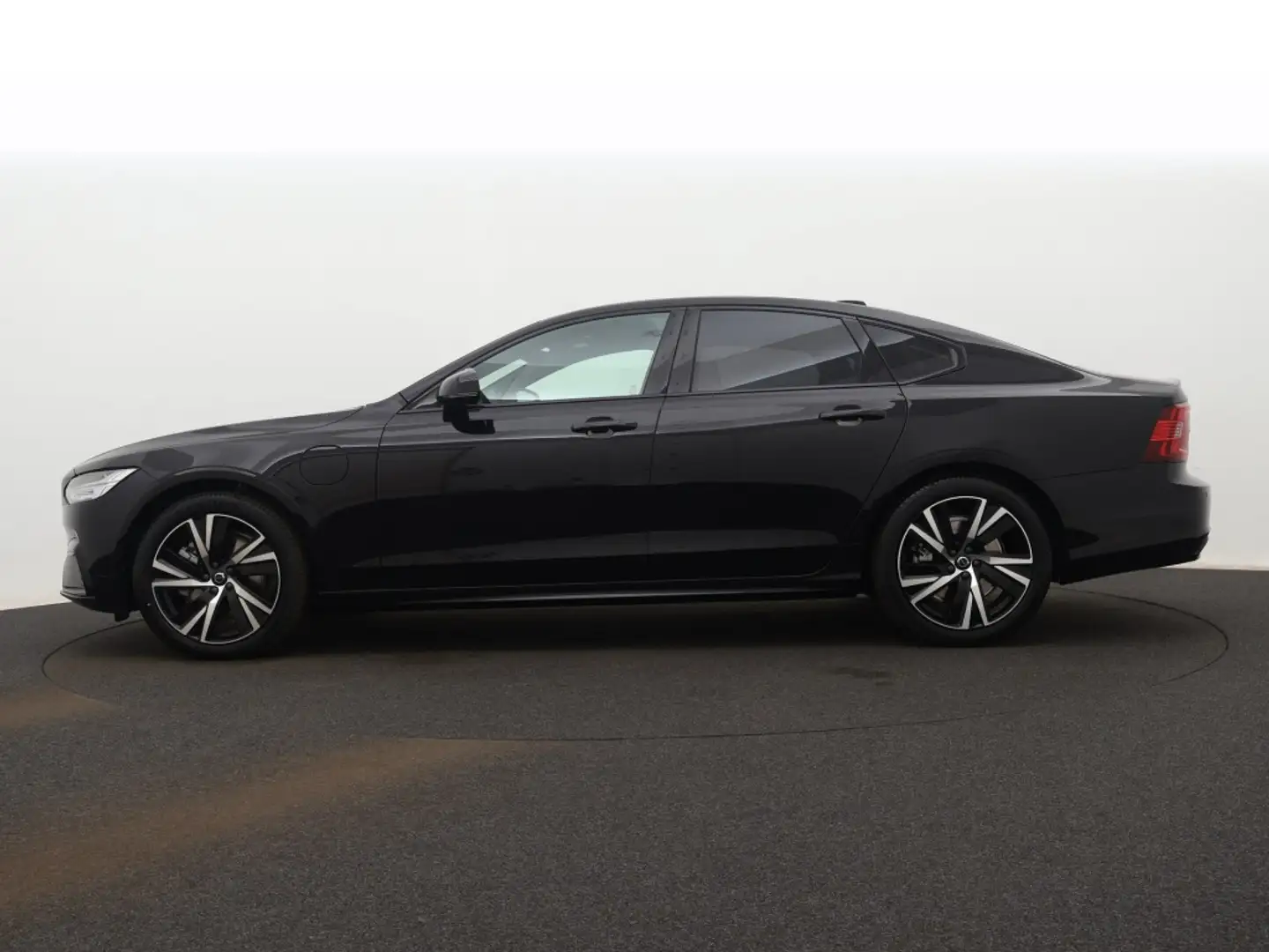 Volvo S90 T8 AWD Plus Dark | Getint glas | Geperforeerd lede Fekete - 2