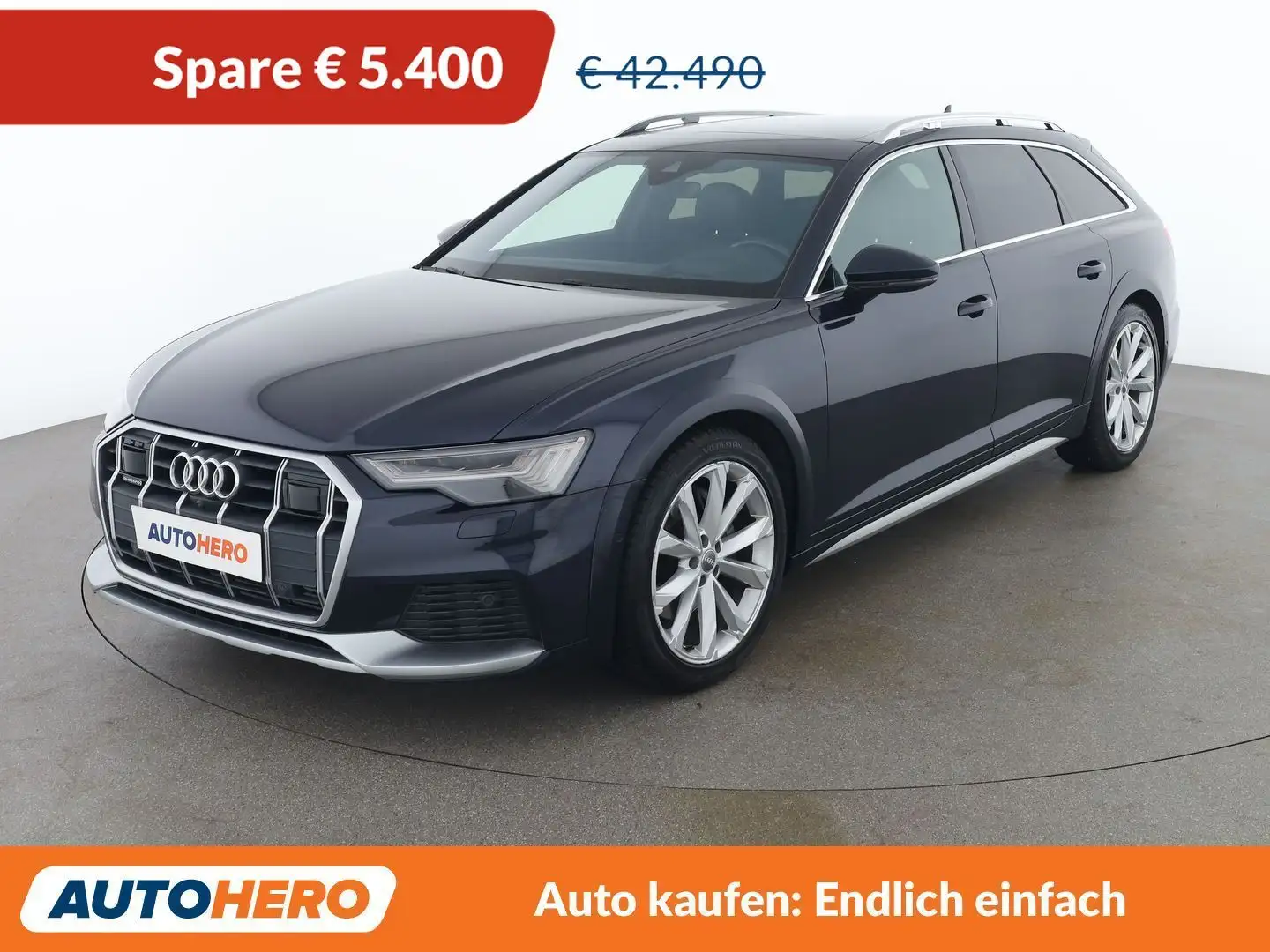 Audi A6 50 TDI Mild-Hybrid quattro Blau - 1