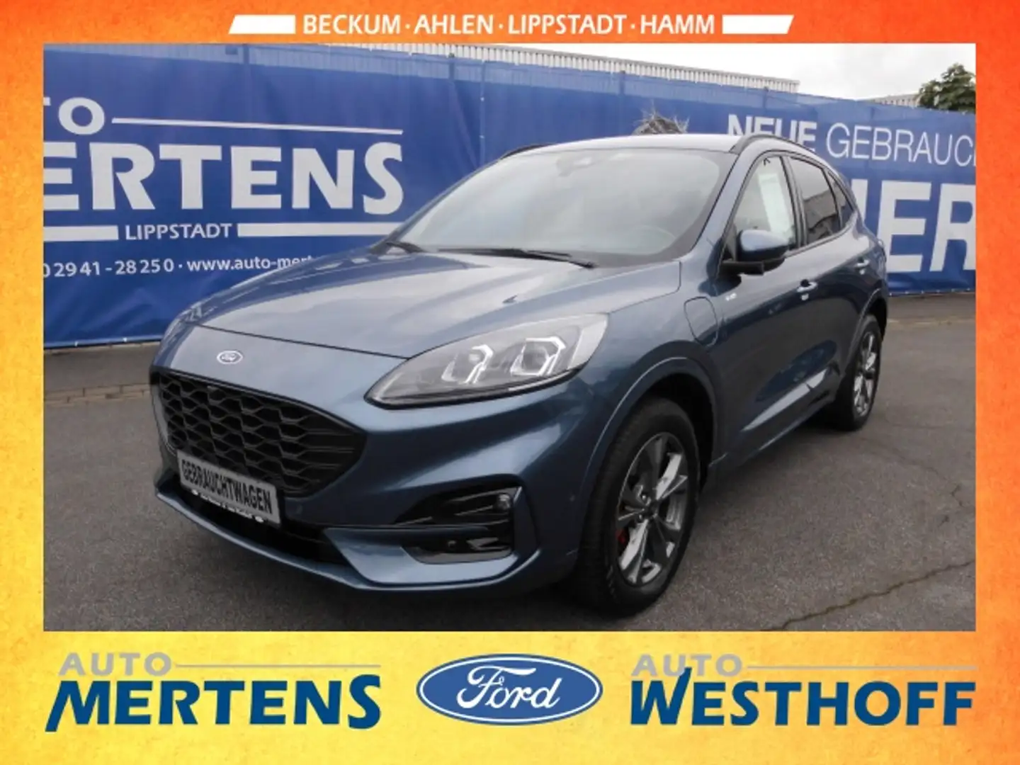Ford Kuga Plug-In Hybrid ST-Line X Navi+Kamera+LED+B & O+ Bleu - 2