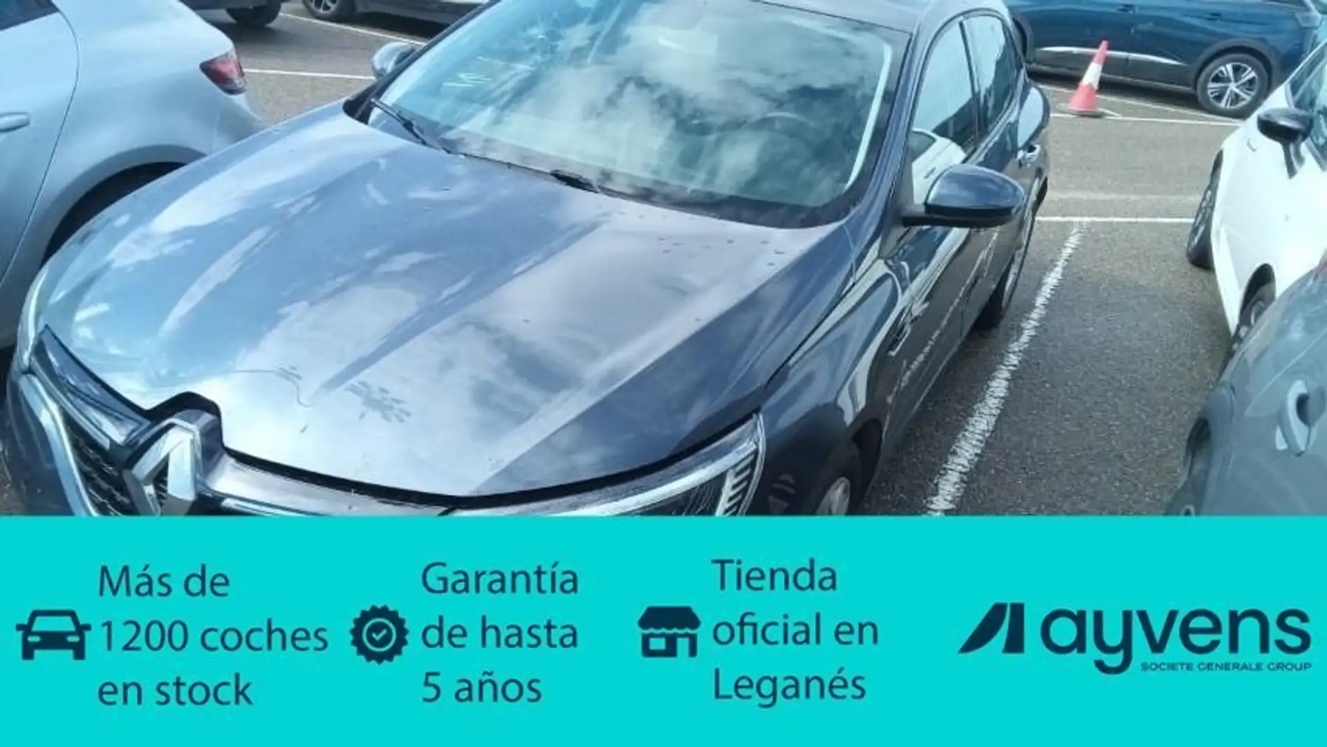 Renault Megane 1.3 TCe GPF Intens 103kW Gris - 1