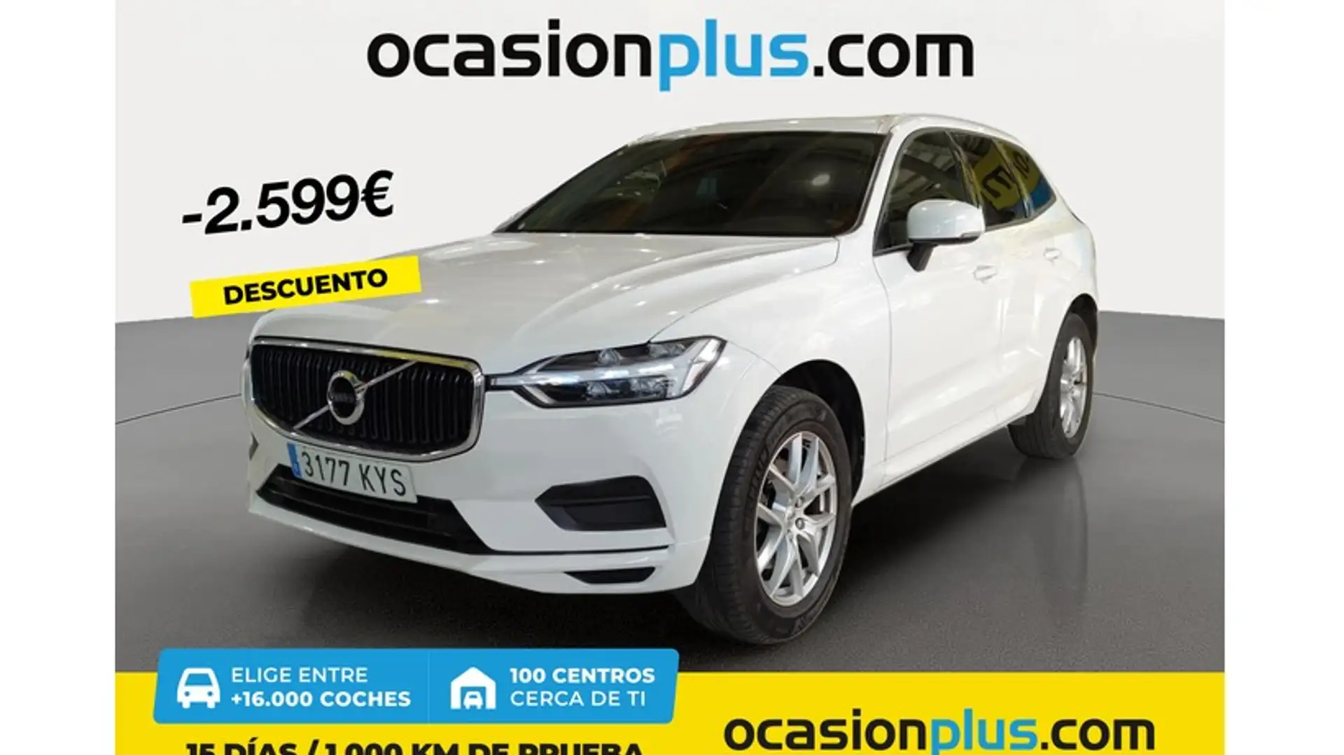 Volvo XC60 D3 Momentum Blanc - 1