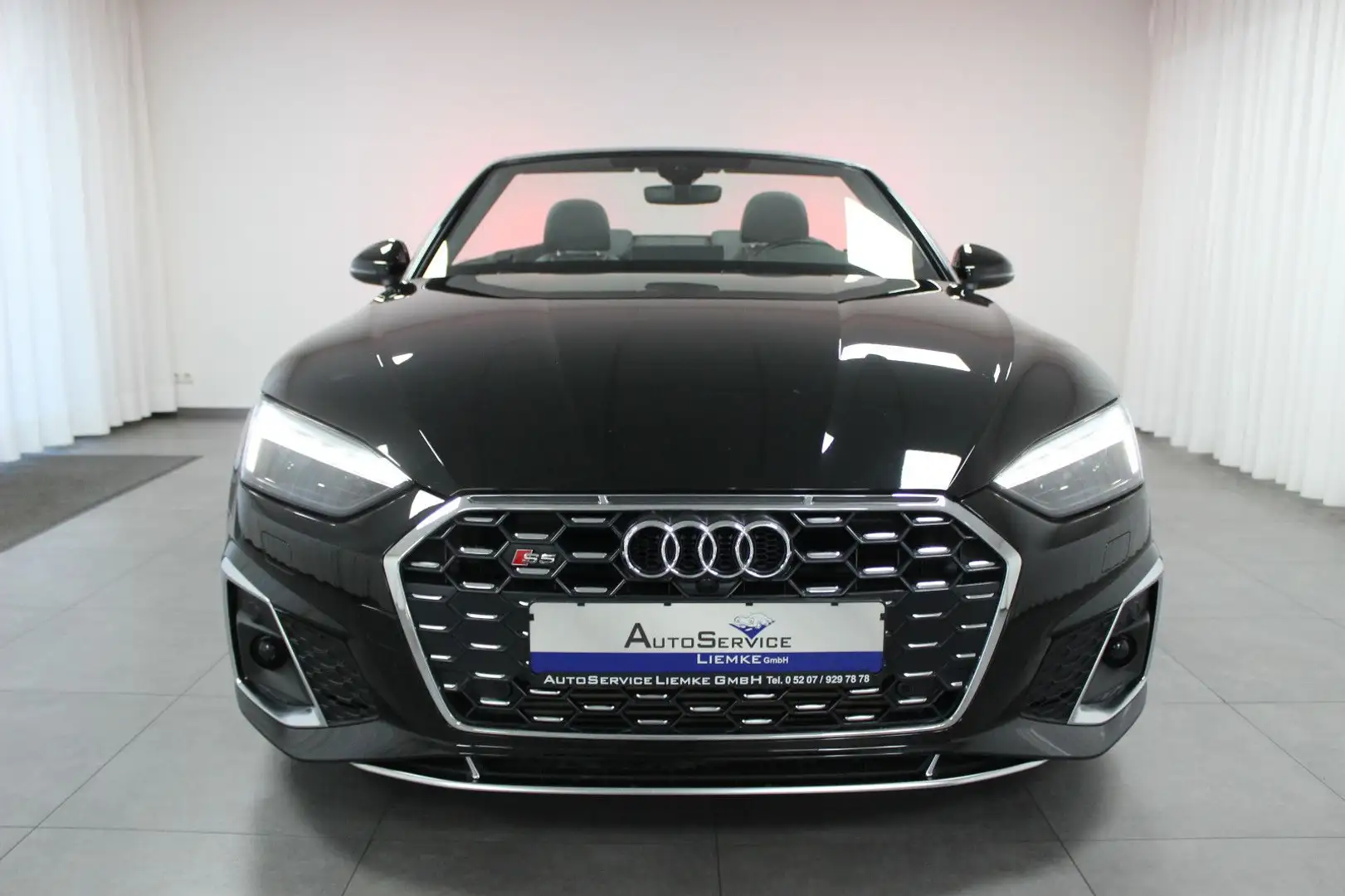 Audi S5 Cabriolet 3.0 quattro AHK LED SHZ CarPlay DAB Schwarz - 2