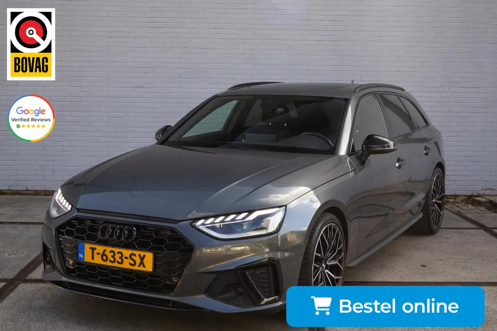 Audi A4 Avant 45 TFSI quattro edition one Grijs - 1