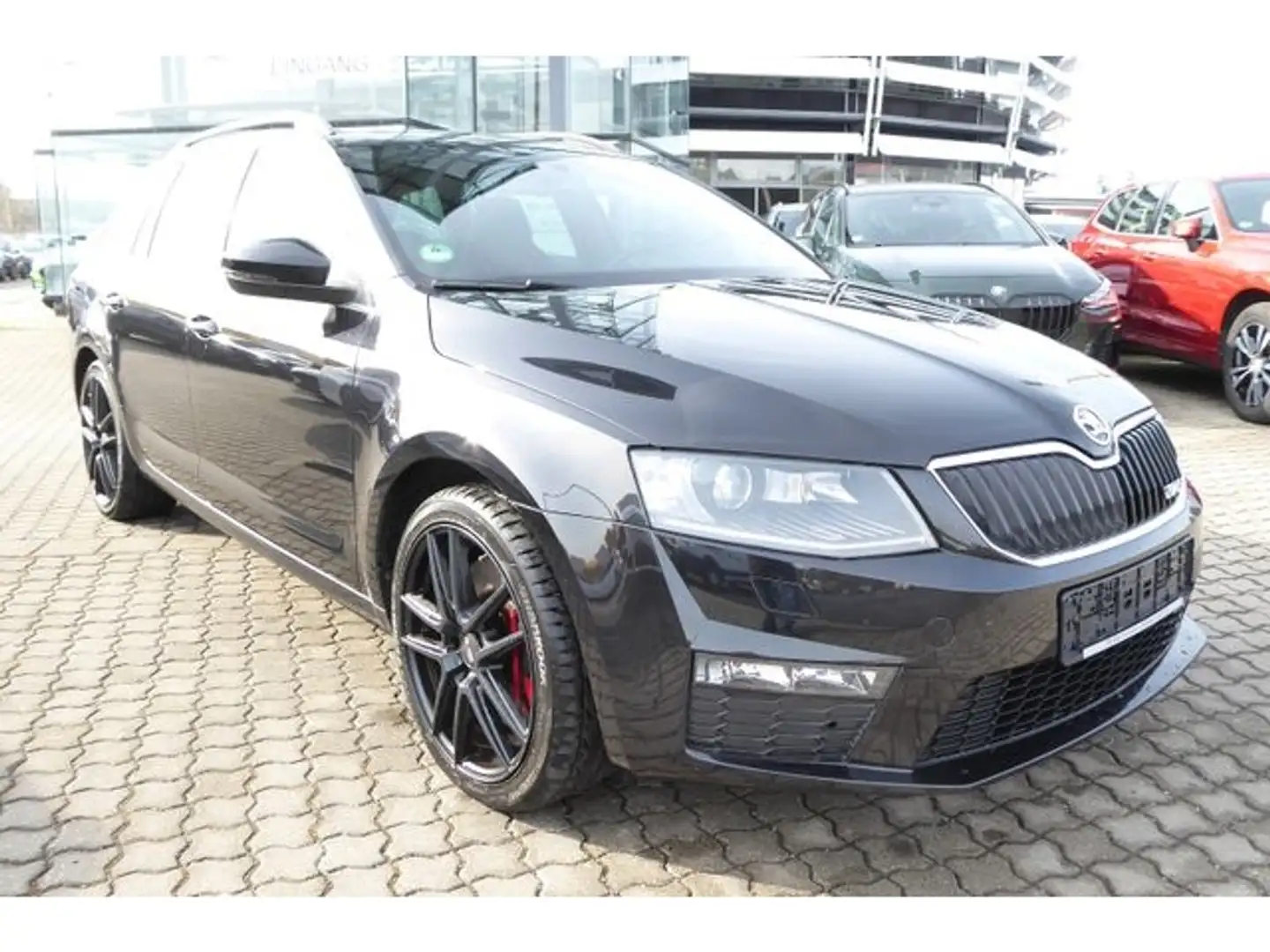 Skoda Octavia RS 2.0 TDI Kombi Navi PDC Bi-Xenon Zwart - 1