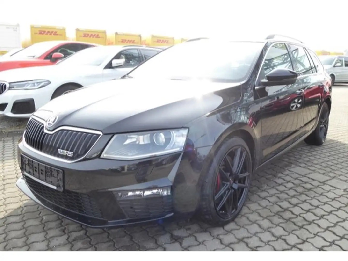 Skoda Octavia RS 2.0 TDI Kombi Navi PDC Bi-Xenon Zwart - 2
