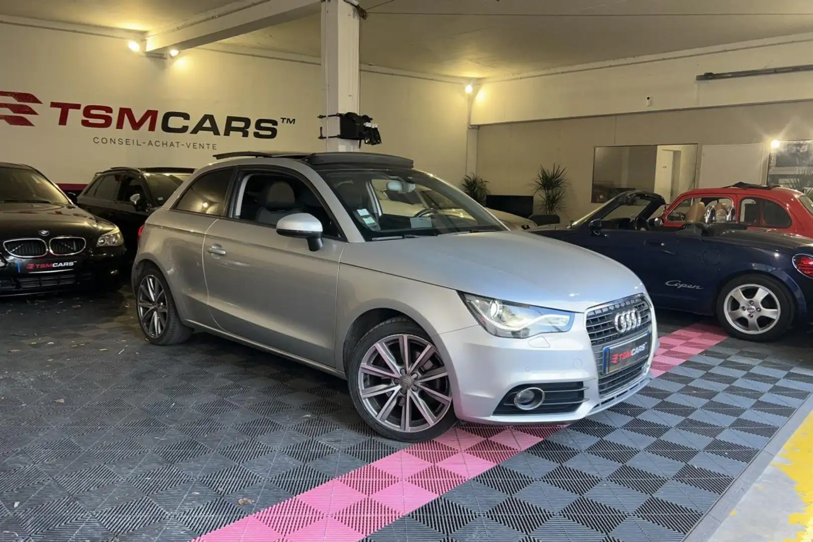 Audi A1 1.4 TFSI - 122 - BV S-tronic - Start/Stop BERLINE  Gris - 2