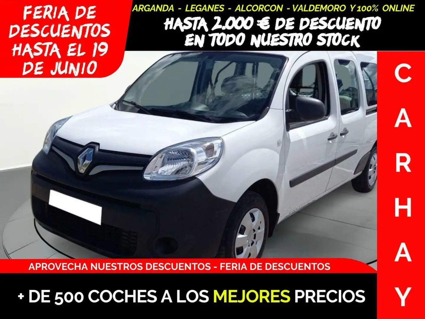 Renault Kangoo EXPRESS MAXI 1.5 Blue 95CV Grand Confort Blanc - 1
