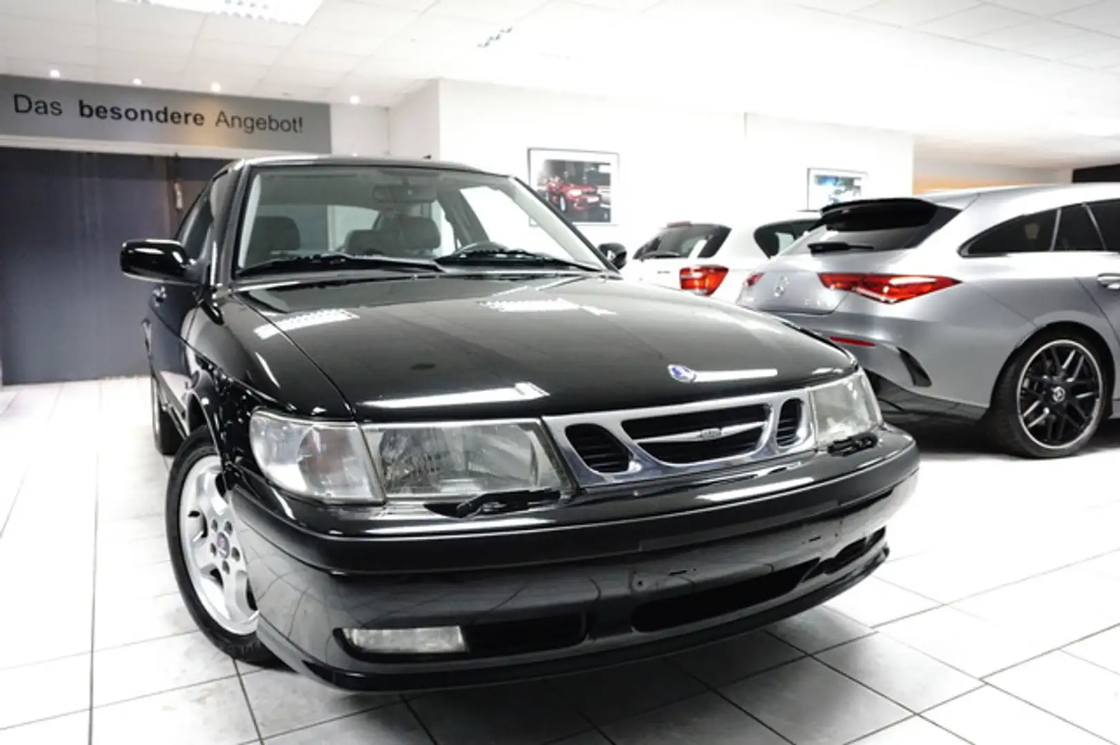 Saab 9-3 Coupe 2.2 TID I Scheckheftgepflegt I 1. HAND Schwarz - 2