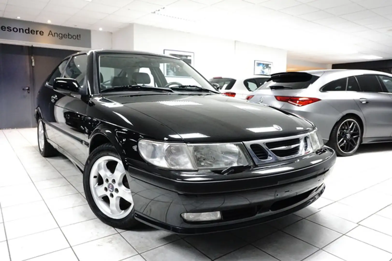 Saab 9-3 Coupe 2.2 TID I Scheckheftgepflegt I 1. HAND Noir - 1