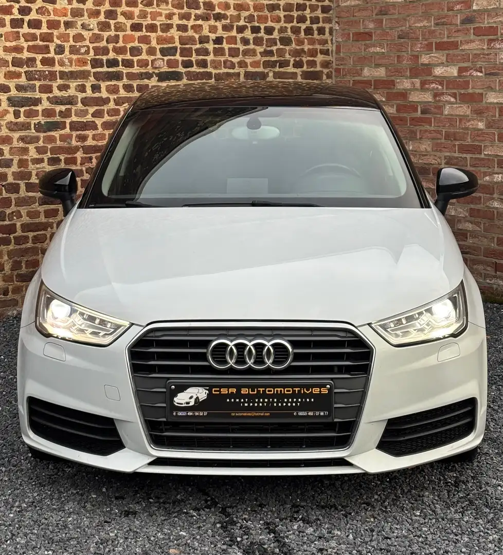 Audi A1 A1 Sportback 1.4 TDi ultra Sport Blanc - 2