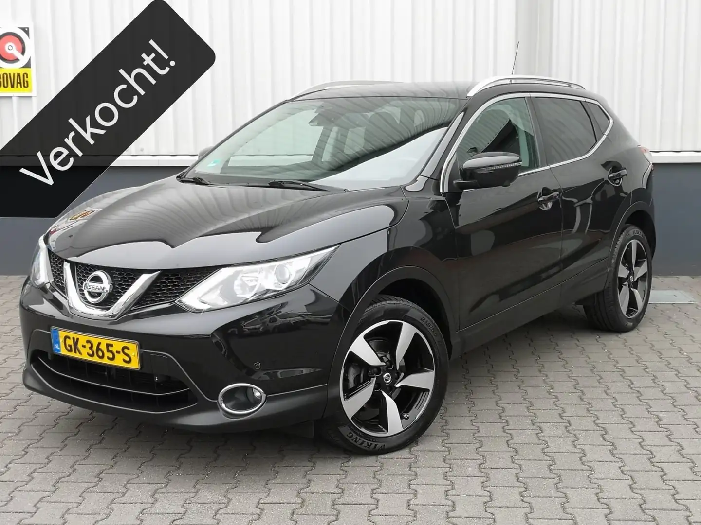 Nissan Qashqai 1.2 Connect Edition 360 Camera|Pano|Org NL Zwart - 1