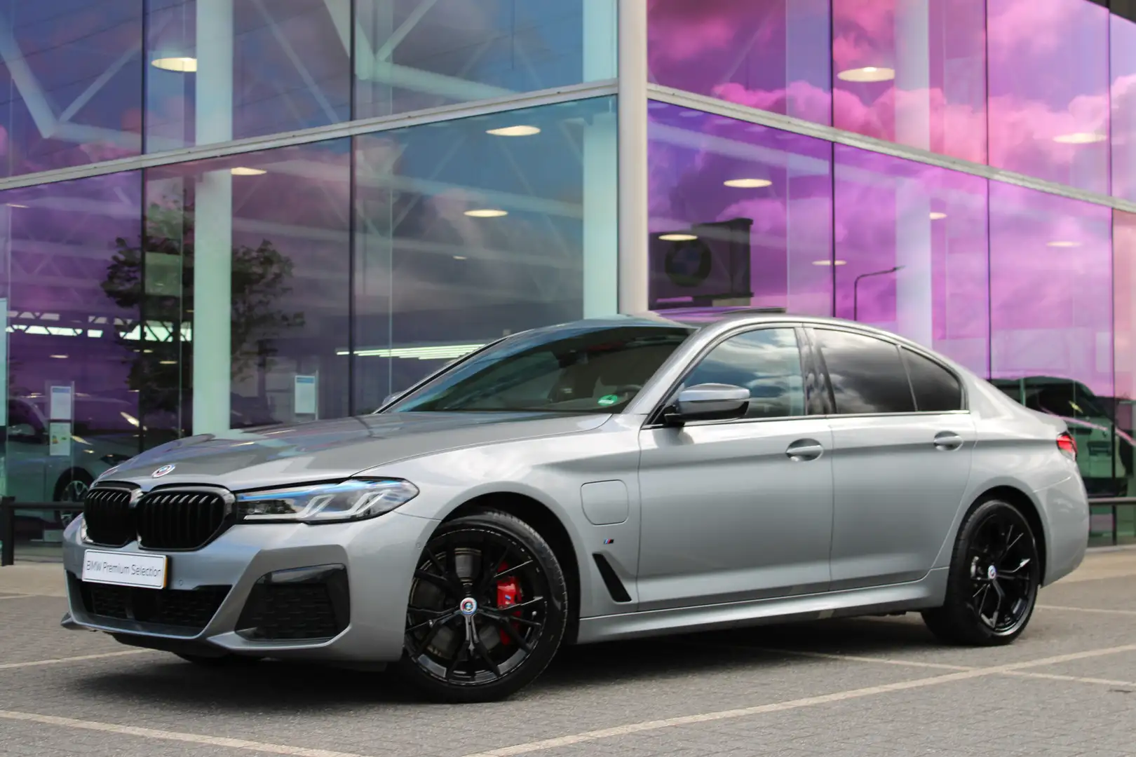 BMW 530 5 Serie 530e High Executive M Sport Automaat / Sch Gris - 2