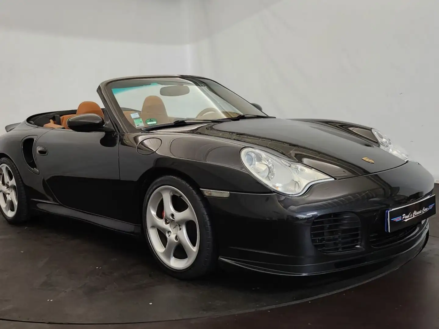 Porsche 996 996 Turbo cabriolet Noir - 1