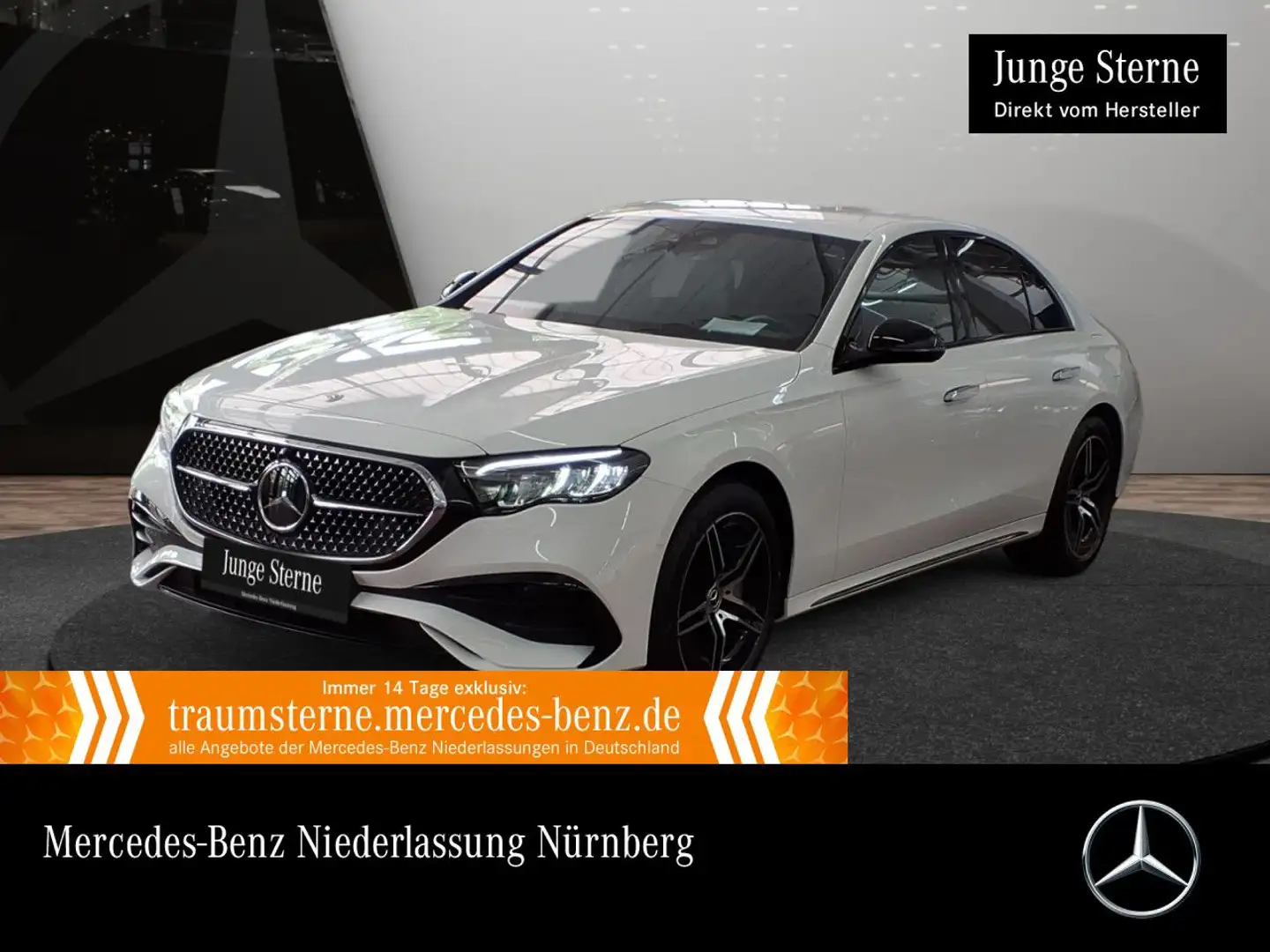 Mercedes-Benz E 300 de Hybrid AMG Fahrass Distr. LED AHK Night Wit - 1