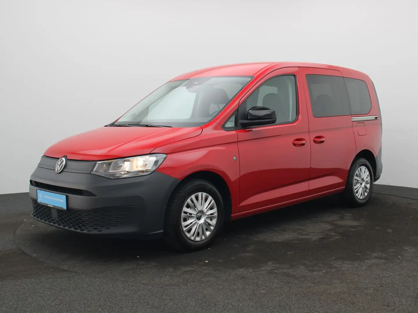 Volkswagen Caddy Kombi / 5-Sitze, Bluetooth, Schiebetüren Rot - 2
