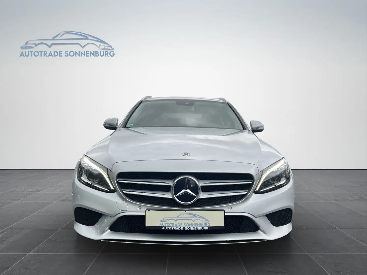 Mercedes-Benz C 220 T d/AHK/KAMERA/APPLECAR Silber - 2