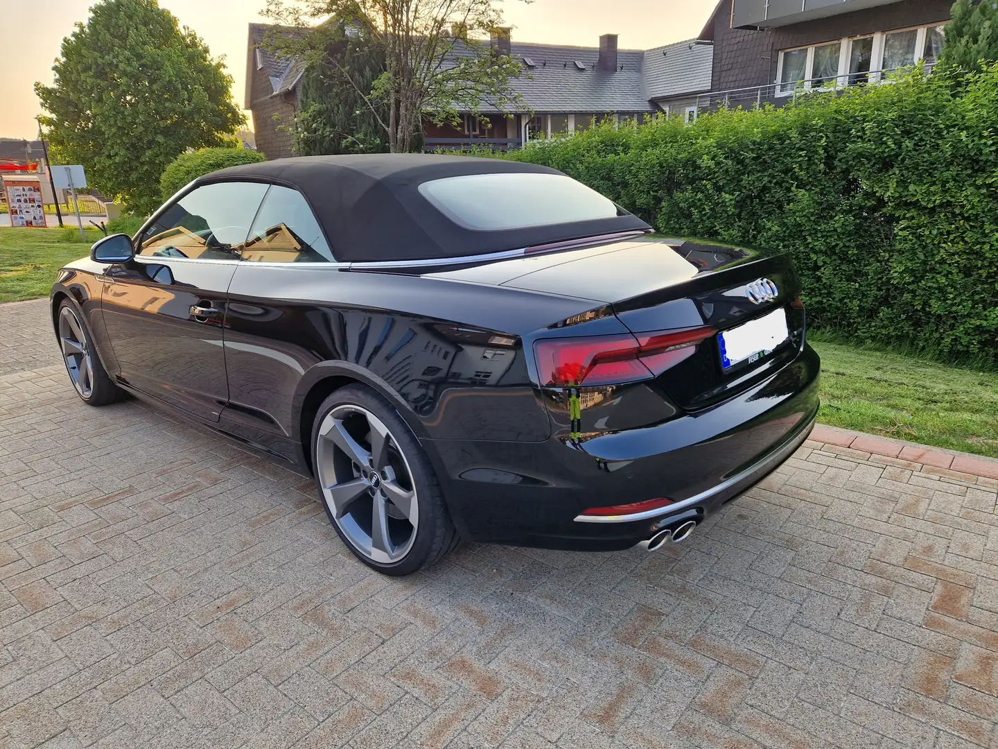 Audi A5 A5 Cabrio 3.0 TDI quattro tiptronic design Schwarz - 2
