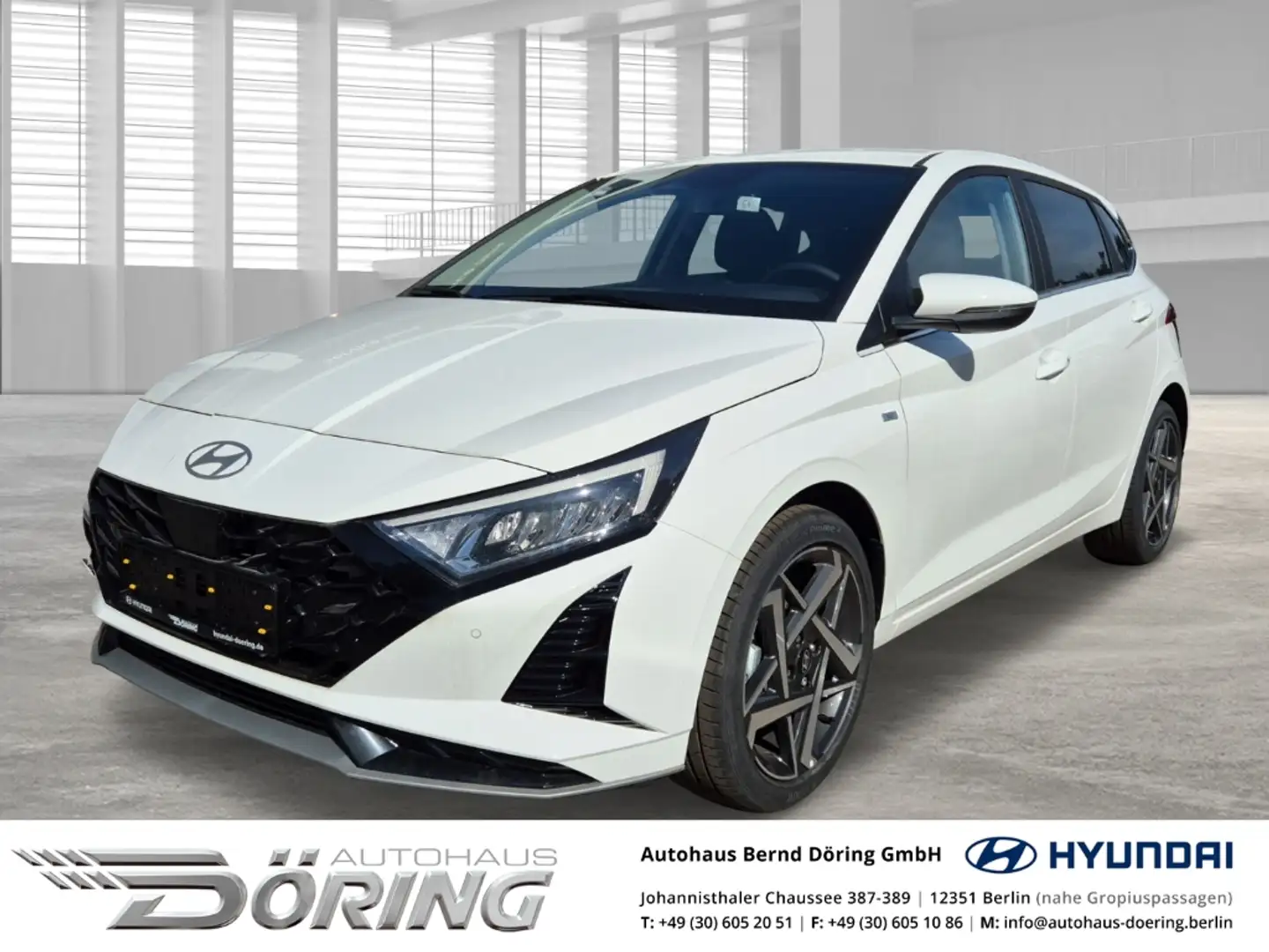 Hyundai i20 Prime 1.0 Turbo iMT (120PS) Mildhybrid NAVIGATION Weiß - 1