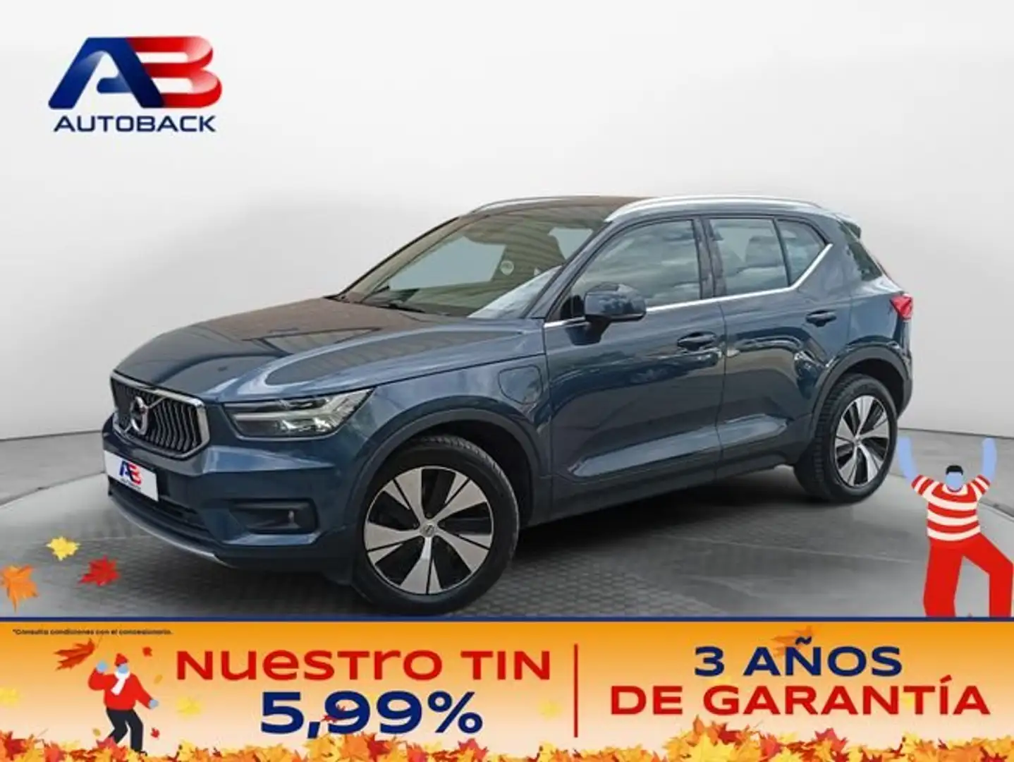 Volvo XC40 1.5 T5 Twin Recharge Inscription Auto Gris - 1
