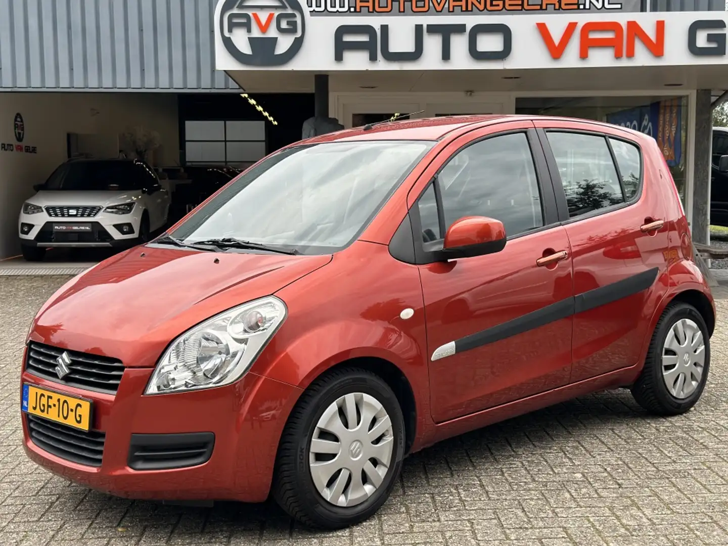 Suzuki Splash 1.2 Automaat*Hoge instap*Parkeersensoren*Airco*NW Oranje - 2
