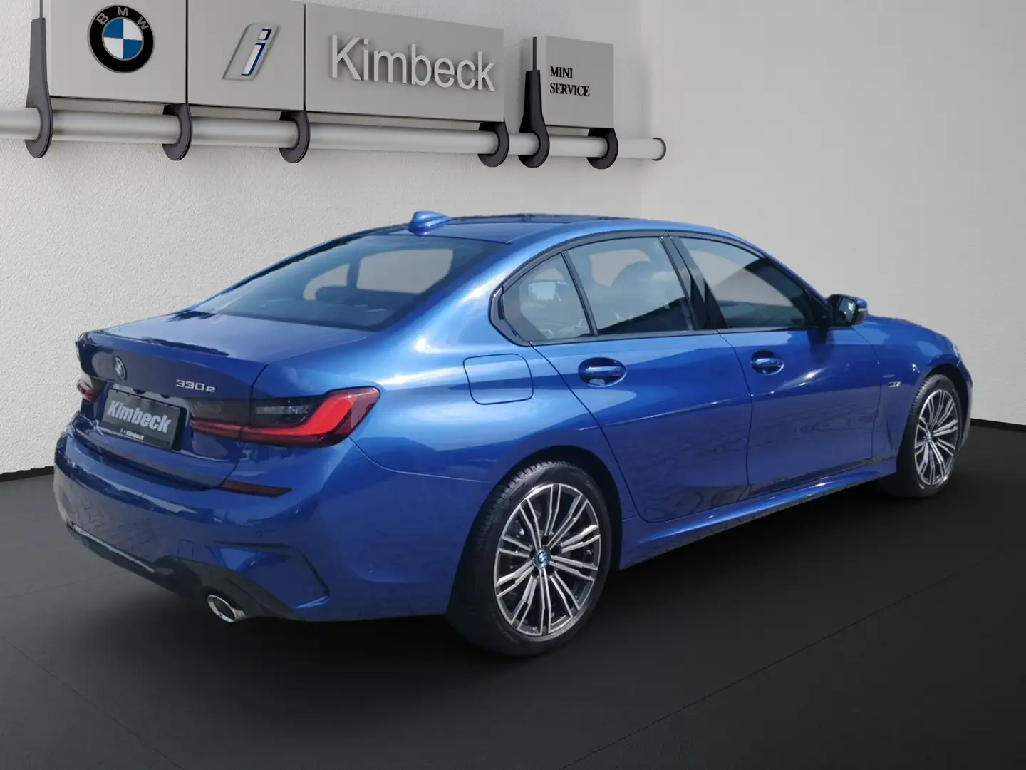 BMW 330 e xDrive Limousine M SPORT HeadU ParkAs Glasda Blauw - 2