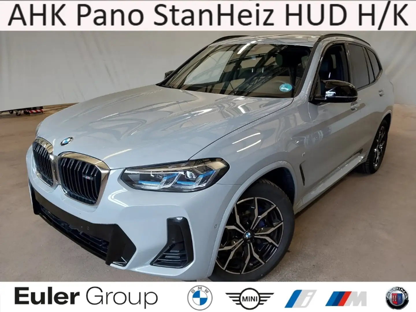BMW X3 i AHK Pano StanHeiz HUD H/K PA+ Laser El.Fondsitzv Grau - 1