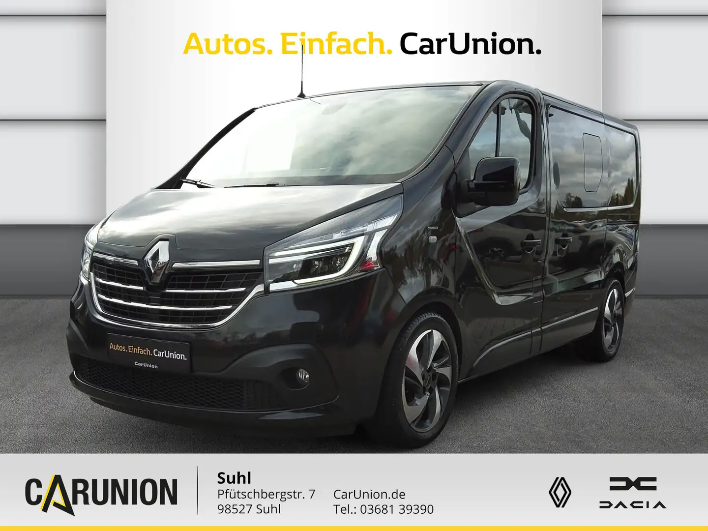 Renault Trafic Combi Spaceclass dCi 145 ~Standheizung~ Schwarz - 1