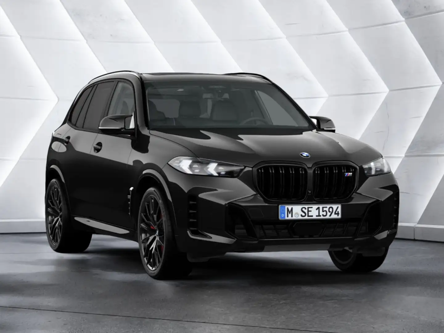 BMW X5 M 60i xDrive SITZBELÜFTUNG LED PANO 360° Noir - 2